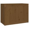 vidaXL Laundry Box Honey Brown 88.5x44x66 cm Solid Wood Pine