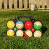 HI 10 Piece Boules Game Set Wood
