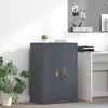 vidaXL Storage Cabinet Anthracite 60 x 40 x 90 cm Steel