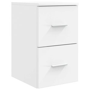 vidaXL Bathroom Cabinet In-between White 30 x 35 x 50 cm
