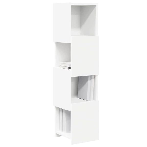 vidaXL Corner Cabinet White 25.5 x 25 x 102 cm Engineered Wood