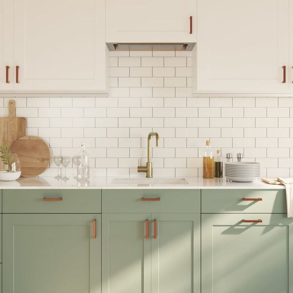 vidaXL Cabinet Handles 20 pcs Bronze 96 mm Stainless Steel