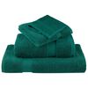 vidaXL Premium Wash Towels SOLUND 2 pcs Green 30x30 cm 600 gsm