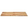 vidaXL Table Top Rectangular 120x70x2 cm Solid Wood Acacia