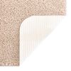vidaXL Anti-slip Bath Mat Set 3 pcs Cream PP