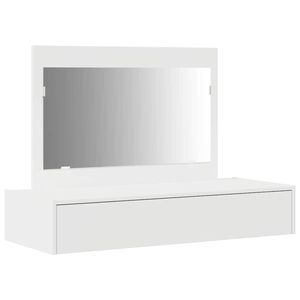 vidaXL Dressing Table White 100 x 40 x 70 cm Engineered Wood
