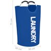 vidaXL Laundry Sorter 2 pcs Blue