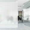 vidaXL Window Film Frosted Stripes Pattern 45x500 cm PVC