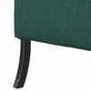 vidaXL Highback Sofa Dark green 109 x 56 x 121 cm Fabric
