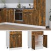 vidaXL Drawer Bottom Cabinet Lyon Smoked Oak 60x46x81.5 cm Engineered Wood