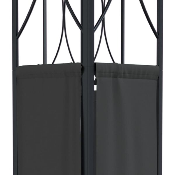 vidaXL Gazebo with Roof Anthracite 400x300x270 cm Steel