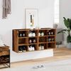 vidaXL Shoe Cabinets 2 pcs Old Wood 52x30x50 cm