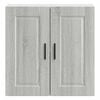 vidaXL Kitchen Wall Cabinet Porto Grey Sonoma Engineered Wood