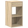 vidaXL Bedside Cabinets with Drawer 2 pcs Sonoma Oak 35x34x66.5 cm