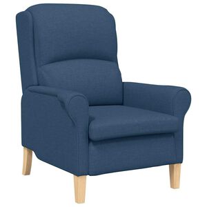 vidaXL Armchair Blue 76 x 94 x 102 cm Fabric