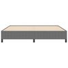 vidaXL Box Spring Bed Light Grey 200 x 200 cm Velvet