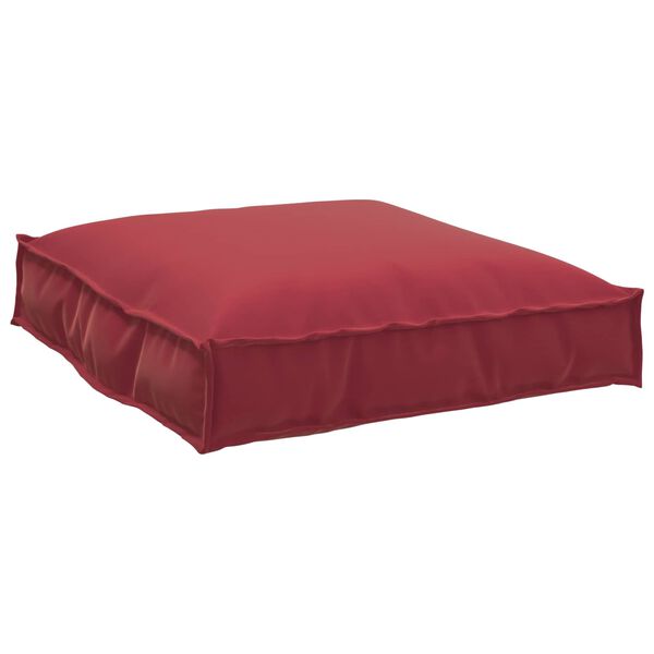 vidaXL Cushion Wine Red 70 x 70 x 12 cm Oxford Fabric