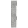 vidaXL Slim Storage Cabinet Concrete Grey 50x42.5x225 cm Engineered Wood