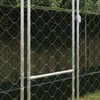 vidaXL Dog Cage with Roof Silver 800 x 200 x 258 cm Steel and PE
