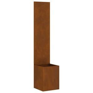 vidaXL Garden Privacy Screen Rusty 32 x 150 cm Weathering steel