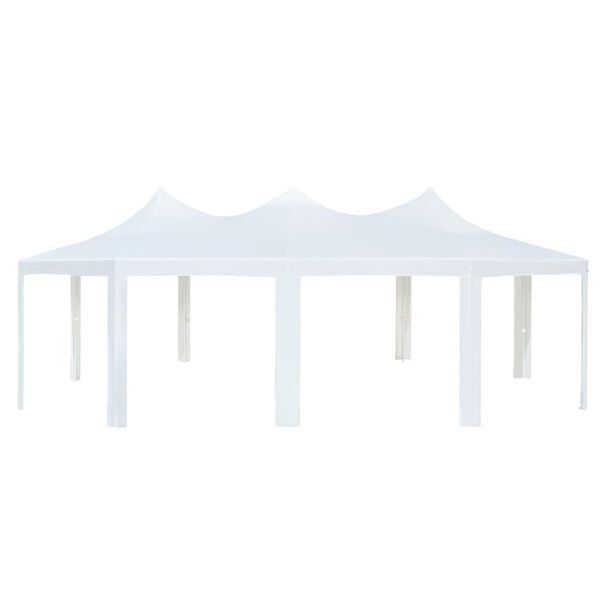 vidaXL Gazebo 834x448x320 cm White