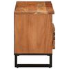 vidaXL TV Cabinet 100x34x46 cm Solid Wood Acacia