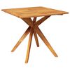vidaXL Garden Table 85x85x75 cm Solid Wood Acacia
