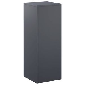 vidaXL Plant Stand Anthracite 30 x 30 x 80 cm Stainless Steel