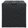 vidaXL Outdoor Strorage Bag Black 80 x 80 x 60 cm 210D Oxford Fbric