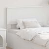 vidaXL Headboard with Headboard White 75 cm Engineered wood