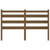vidaXL Bed Headboard Honey Brown 186x4x100 cm Solid Wood Pine