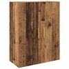 vidaXL Highboard Old Wood 69.5 x 34 x 180 cm Engineered Wood