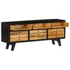 vidaXL TV Cabinet Solid Mango Wood 120x30x50 cm
