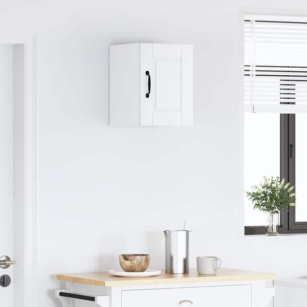 vidaXL Kitchen Cabinet with Door White 30 x 31 x 40 cm Engineered Wood