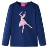 Kids' T-shirt with Long Sleeves Navy 116
