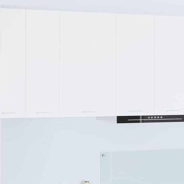 vidaXL Hanging Cabinet with Door White 50 x 31 x 80 cm Engineered Wood