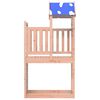 vidaXL Play Tower Brown 110.5 x 52.5 x 215 cm Solid Douglas Wood