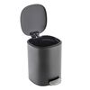 HI Metal Pedal Bin 5 L Anthracite