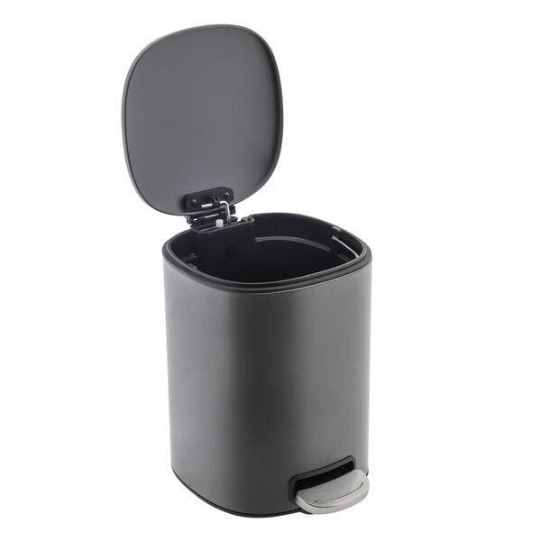 HI Metal Pedal Bin 5 L Anthracite