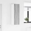 vidaXL Hanging Cabinet Grey Sonoma 30 x 31 x 100 cm Engineered Wood