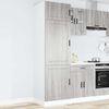 vidaXL Kitchen Cupboard "Porto" Grey Sonoma Engineered Wood