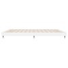 vidaXL Bed Frame without Mattress High Gloss White 120x200 cm