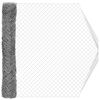 vidaXL Chain Link Fence Galvanised 2 x 10 m Glass
