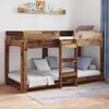 vidaXL Bunk Bed for Kids Old Wood 100 x 200 cm Engineered Wood