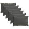 vidaXL Cushion Cover 6 pcs HOUTEN Anthracite 50 x 70 cm Polyester