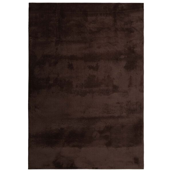 vidaXL Area Rugs Rectangular HUARTE Brown 230 x 160 cm Polyester