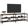 vidaXL TV Cabinet Brown Oak 160x30x50 cm Engineered Wood