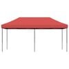 vidaXL Foldable Party Tent Pop-Up Burgundy 580x292x315 cm
