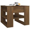 vidaXL Coffee Table Brown Oak 55.5x55x45 cm Engineered Wood