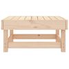 vidaXL Garden Footstool Solid Wood Pine
